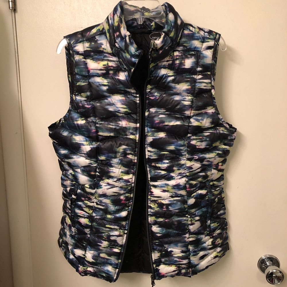 Tangerine Puffer Duck Down Vest